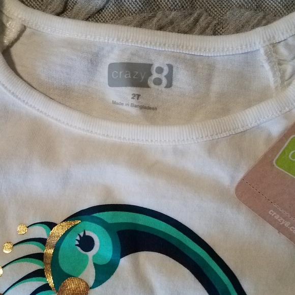 Crazy 8 peacock shirt - Picture 2 of 3